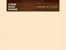 Tablet Screenshot of laposadasouth.com